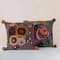 Hello Honey® 18" Multicolor Embroidered Tufted Pillow Set